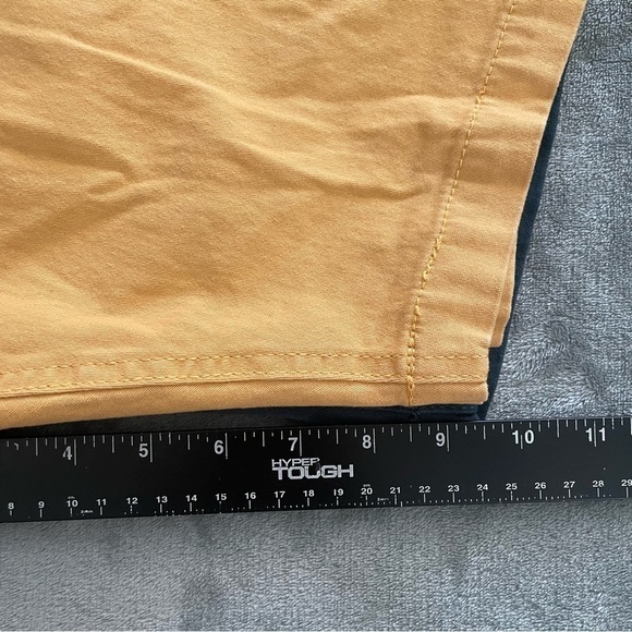 Refinery Republic Belted Chino Shorts Set of 2 Yellow and Navy Both Size 32 - Picture 9 of 10